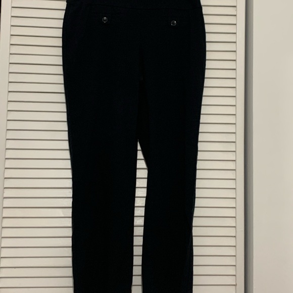 Style & Co Stretch Black Pants Size L Short - Picture 1 of 3
